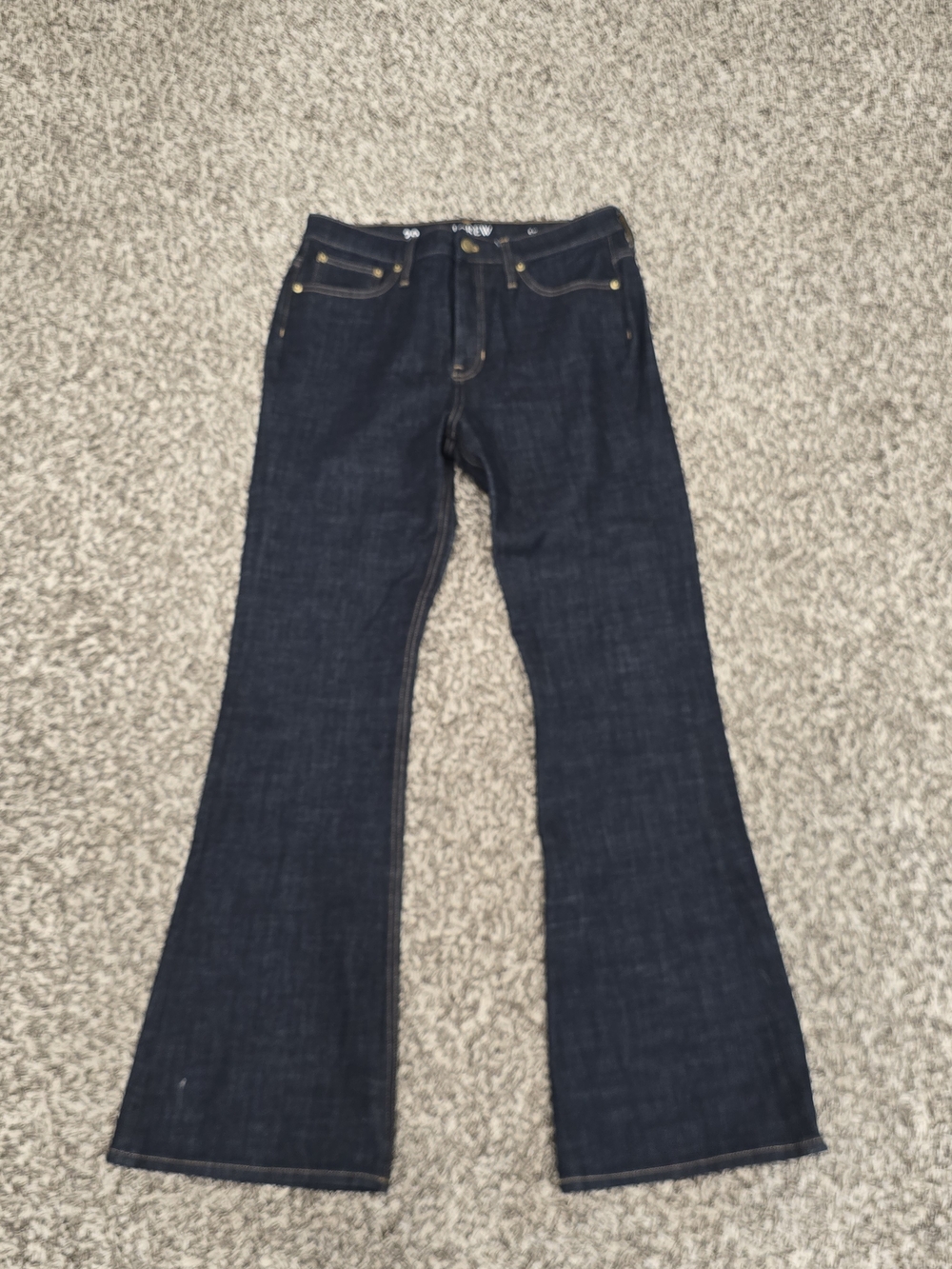 J. Crew Dark Indigo Skinny Flare Jeans